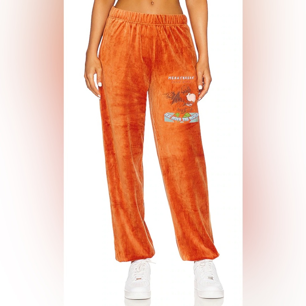 Boys Lie Gone Viral Velour Sweatpant ‘Cinnamon’ - Picture 4 of 7